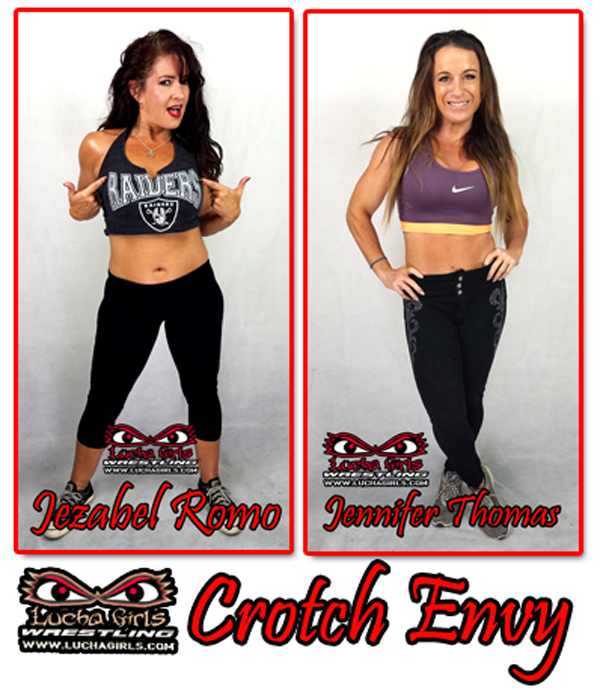 New Release 1527 Crotch Envy Female Wrestling Lucha Girls Wrestling